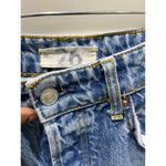 Free People We The Free Ranger Wide Leg Cropped Ripped Jeans, Sky Sz 26 Photo 4