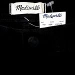 Madewell Roadtripper Jeggings 10" High-Rise Button-Front 5-Pocket Black 37P NWT Photo 2