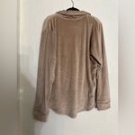 SKIMS  Women's Pajamas VELOUR SLEEP TOP size Large brown color Photo 7