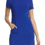 Eliza J  Dress Cobalt Blue Pockets Size 4petite Photo 0