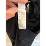 Black One Piece Swimsuit Tie Front Cut Out Sexy Swimwear Summer Beach Vacation Size L Photo 4