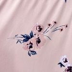 Torrid  Blush Pink Floral Stretch Studio Knit‎ Skater Flare Dress Size 4X Photo 6