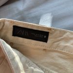ZARA Cream Low Wait Full Length Jeans Photo 1
