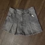 ZARA NWT GRAY PLEATED MINI SKIRT Photo 7