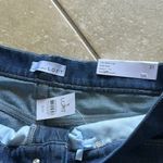 Loft High Rise Wide-Leg Cargo Jeans NWT Photo 1