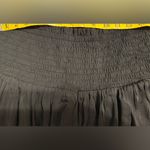 Mittoshop  Elegant Black Wide Leg Shorts That Appear As A Skirt. Photo 5