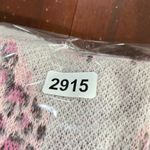 Glitz & Ears Sweater Womens M Pink Cream Fuzzy Leopard Heart Pearl Sweater NEW Size M Photo 13