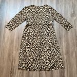 Chico's  Lush Leopard Sutton Dress Size 2 (Large) NWT Photo 1