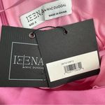 Mac Duggal Ieena for Candy Pink One Sleeve Satin Formal Bishop Sleeve size 2 Photo 12