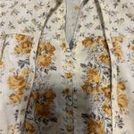 Vintage floral sleeveless full zip shirt measurements in pictures Size undefined Photo 2
