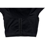 Garage Y2K Vibe Corset Eyelet Black Shirt Size Petite Small Coastal Cowgirl Streetwear Photo 2