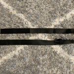 Forever 21 Silver Seatbelt Clasp Belt Black Photo 2