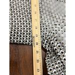 Notations NEW  Womens Geometric Open Front Blazer Jacket M Black Beige Business Photo 8