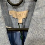 Hobbs London NWT  blazer and pants suit size US 4 linen blue women’s pantsuit Photo 1