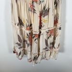 Taylor & Sage Beige Pink Floral Rose Smocked Shift Dress M Lined Cottagecore Photo 8