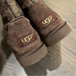 UGG  Australia Women's Classic Short II Foil Glam Boots Size 5 Chestnut B… Photo 1