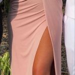 NBD Long Soft Pink Formal Dress Photo 0