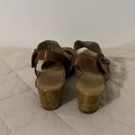 Rieker Brown Sandals with Black Accents Size 10.5 Photo 2