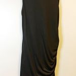BTFBM Dress Black Sleeveless Ruched Mini Dress Sz M EUC Pullover LBD Casual Size M Photo 0