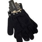 Bebe Pearl Embellished Knit Gloves Photo 2