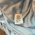 SO Juniors' ® Long Sheer Sleeve Wrap Baby Blue Summer Bodysuit Size Small Photo 7