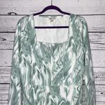 Jenni Style Not Size for NWT Size XL Marble Print Square Neckline Bodysuit Photo 1