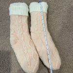 Jane & Bleecker  winter thick anti-slip knitted leg warmer/slipper socks. Photo 2