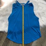 Free People  Side Knot Tie Knit Tank Blue Size XS Photo 12