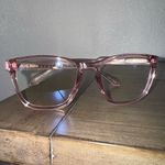 Quay Australia Hardwire Crystal Pink Frame Blue Light Crystal Clear Sunglasses Photo 1