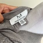 Magaschoni   women’s Gray Sleeveless Turtleneck Sweater size M Photo 5