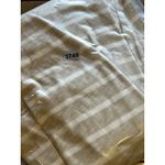 Eddie Bauer Women Scoop Neck T-Shirt Dress Cream 100% Cotton Size Large Comfort Photo 14