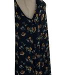 Rue 21  Women Size Small Summer Spring Sun Dress Floral Black #12 Photo 3