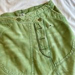 Free People Echo Midi Skirt Green Distressed 8 Photo 7