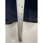 Lilly Pulitzer Sharise Long Sleeve Embroidered Top in Low Tide Navy Size XS Photo 9