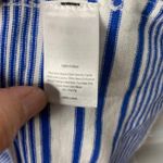 Vineyard Vines  blue striped yacht lace up dress size small summer beach preppy‎ Photo 5