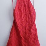 Free People  Juni Embroidered Mini Crisscross Dress New Without Tags Photo 1