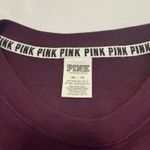 Victoria's Secret Victoria's Secret PINK Bling Holographic Foil Varsity Crew Sweatshirt. Size XS Photo 4