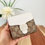 Coach Pepper Wallet In Signature Canvas Photo 1
