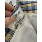 Skirtin Around Blue Yellow Plaid Vintage Pencil Skirt Women’s Size 8 USA Made Photo 4