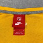 Nike Green bay Packers Jersey Womens Large Yellow Short Sleeve V Neck Pullover Photo 1