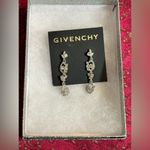 Givenchy  earrings: NWT silvertone setting with beautiful stones, beautiful gift Photo 1