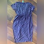 Lane Bryant MARLED CROSSOVER SIDE-DRAWSTRING MAXI DRESS Sz 18/20P NWT Photo 8