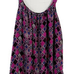 Lane Bryant  Purple and Pink Sleeveless Relaxed Tank Top Photo 0