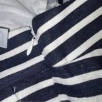 J.Crew NEW Navy & White Stripe Linen Blend Pleated Dress Shorts size 0 Photo 7