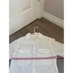 Imogene and Willie XS Celeste 100% Cotton Short Sleeve Button Shirt White Photo 3