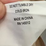 Here Comes the Sun NWT Selfie Leslie Coastal Charm Twist Back Midi Dress Oat Photo 10