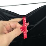 Spanx ® Black Velvet Leggings High Waisted Skinny Holiday Winter Small S Photo 3