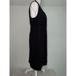Women's Motherhood. Black Maternity Pajama Sleep Dress Size M Photo 6