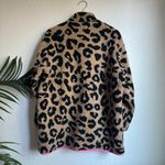 Southern Stitch Leopard Pink Trim Full Zip Sherpa Jacket L/XL NWT Photo 6