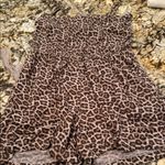 H&M  Brown Leopard Print short Romper Photo 6